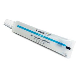 144 pieces Dawnmist Gel Fluoride Toothpaste .6 oz - Hygiene Gear