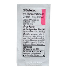 144 pieces Safetec 1% Hydrocortisone Cream - Hygiene Gear