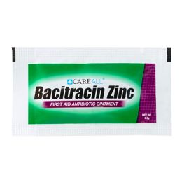 144 Bulk Careall Bacitracin Zinc Ointment Packet