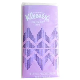 3 Pieces Kleenex Facial Tissue On The go - Personal Hygiene For Donations