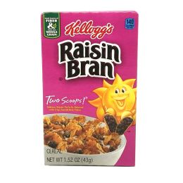70 pieces Kelloggs Raisin Bran Cereal (box) - Food & Beverage Gear