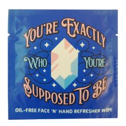 200 pieces LA Fresh Youre Exactly Who Youre Supposed To Be - Face and Hand Refresher Wipe - Hygiene Gear