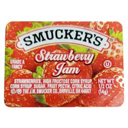 200 pieces Smuckers Strawberry Jam - Food & Beverage Gear
