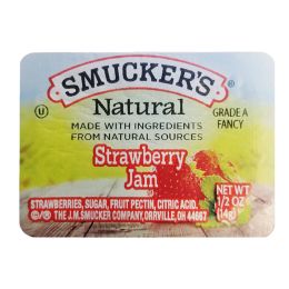 200 pieces Smuckers Natural Strawberry Jam - Food & Beverage Gear