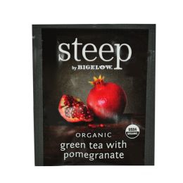 20 Wholesale Steep by Bigelow Organic Green Tea with Pomegranate