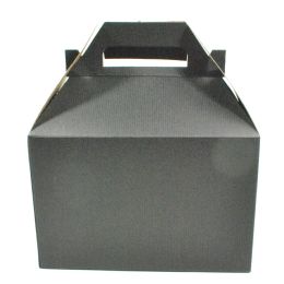 100 Bulk Box - 8 x 4.875 x 5.25 Black gable