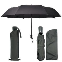 60 Pieces Black 2-Fold Umbrella - Umbrellas & Rain Gear