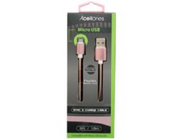 54 Bulk Acellories 6 Foot Micro Usb Cable In Rose Gold