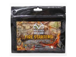 84 pieces Realtree Weatherproof And Waterproof Fire Starter Pouch 3 Pack - Fitness and Athletics