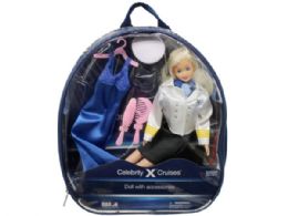 12 Wholesale Celebrity Cruises Toy Doll With Accessories
