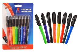 12 Wholesale Markers (8 Pk) (colorful)
