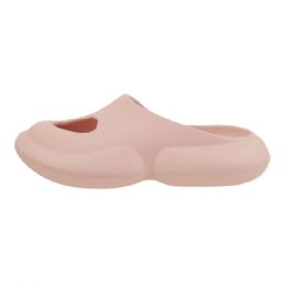 12 Wholesale Women's Cloud Hole Slides Mauve