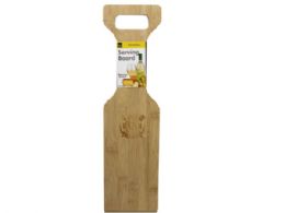 24 pieces Bamboo Serving And Cutting Board With Handle - Cutting Boards