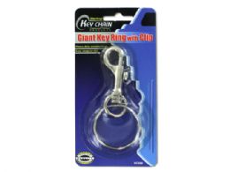 72 pieces Giant Key Ring With Clip - Cell Phone Accessories