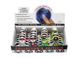 144 of Hand Fidgetz Spinner In Assorted Collector Designs In Pdq di