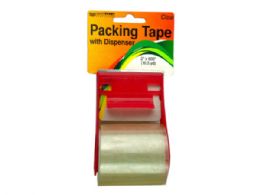 72 pieces Packing Tape With Dispenser - Tape & Tape Dispensers