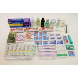 20 pieces Military Personal Care Package - FEMALE: Care Package - Hygiene Gear