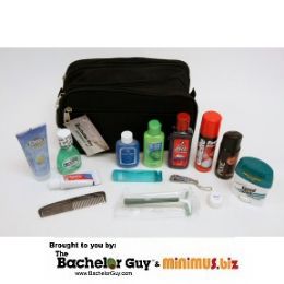 20 pieces The Bachelor Guy - Overnight Kit - Hygiene Gear