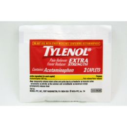 50 pieces Tylenol Extra Strength - Pain and Allergy Relief