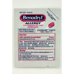 60 Wholesale Benadryl Allergy UltraTabs