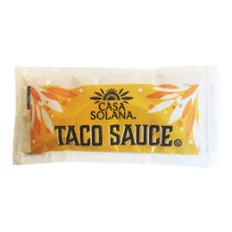 500 pieces Casa Solana Taco Sauce Packet - Food & Beverage Gear