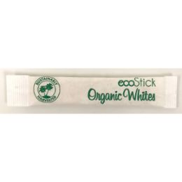 2000 pieces EcoStick Organic Whites - Cane Sugar - Food & Beverage Gear