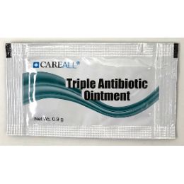 144 pieces Careall Triple Antibiotic Ointment Packet - Pain and Allergy Relief