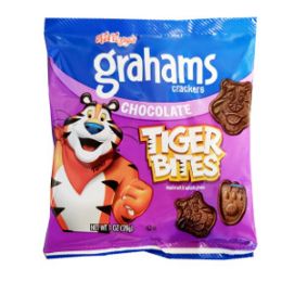 150 pieces Kelloggs Tiger Bites Chocolate Graham Crackers - Food & Beverage Gear