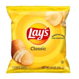 120 pieces Lays Classic Potato Chips - Food & Beverage Gear