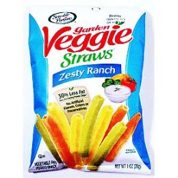 24 pieces Sensible Portions Garden Veggie Straws - Zesty Ranch - Food & Beverage Gear