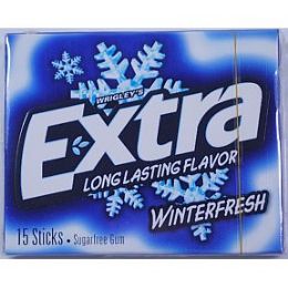 10 pieces Wrigleys Extra Gum - Winterfresh - Food & Beverage Gear