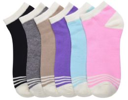 432 Pairs Mamia Spandex Socks 6-8 - Womens Ankle Sock