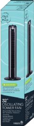 4 Pieces 32 Inch Tower Fan - Electric Fans