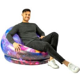 4 Pieces Illuminated Led Galaxychair - Deep Space - Inflatables