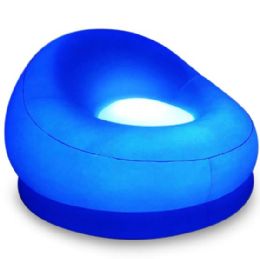 4 Pieces Illuminated Color Changing Chair With Remote - Inflatables