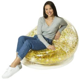 4 Pieces Gold Glitter Chair - Inflatables