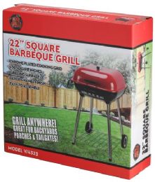 3 Pieces 22 Inch Square Bbq Grill - Event Planning Gear