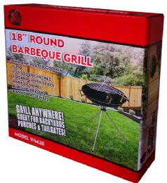 4 Pieces 18 Inch Round Simple Bbq Grill - BBQ supplies