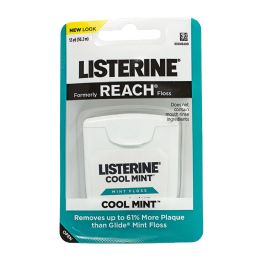 12 Pieces Listerine Cool Mint Floss - 55 Yds. - Personal Care Items