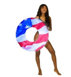 Illuminated Stars & Stripes Led 36" Pool Tube