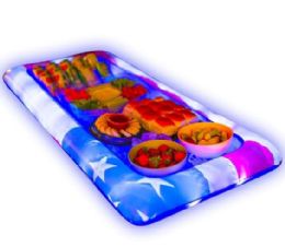 6 Pieces Illuminated Stars & Stripes Led Buffet Cooler - Inflatables