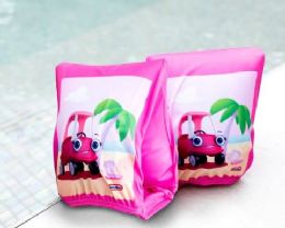 6 Pieces Little Tikes Fabric Arm Floaties - Beach Pink - Inflatables