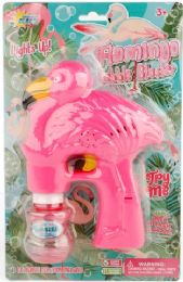24 Bulk Flamingo Bubble Blaster Gun