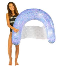 6 Pieces Mermaid Collection Glitter Sun Chair - Inflatables