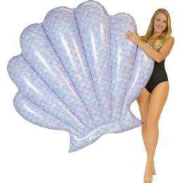 6 Pieces Mermaid Giant 60" Shell Island - Inflatables