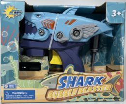24 Pieces Shark Bubble Blaster Gun - Bubbles