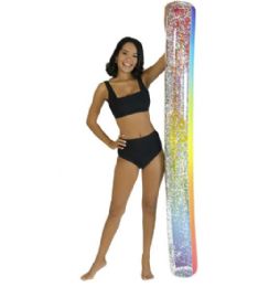 Rainbow Haze 72" Glitter Super Noodle - Inflatables
