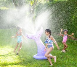 6 Pieces Mermaid Collection Giant Mermaid Tail Sprinkler - Inflatables