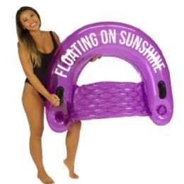 6 Pieces Grape Soda "floating On Sunshine" Jumbo Sun Chair - Inflatables