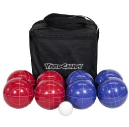 4 Pieces Deluxe Bocce Ball Set With Carry Case - Summer Toys